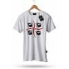CAMISETA SARDINIA banderas 4 moros blanco UNISEX