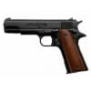 Blank pistol model M1911A1 wooden stock with 50 cartridges