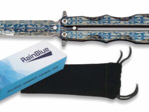 Coltello a Farfalla Balisong Butterfly rainblue