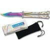 Cuchillo arco iris Balisong Butterfly (17,5 cm)