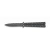 Balisong Butterfly knife black blade