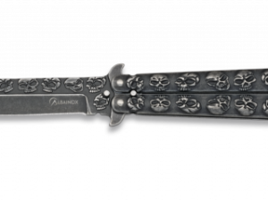 Coltello a Farfalla Balisong Butterfly lama nera