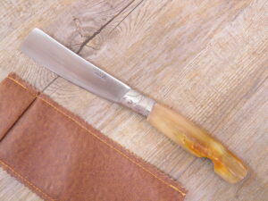 Handcrafted Mouflon Horn Blade Knife (26cm)