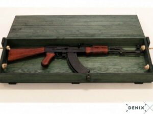 Military Rifle Case with rifle ak47 KALASHNIKOV RUSSIAN 1947 Denix