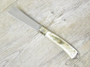 Coltello Artiginale portachiavi Lamatta Pintus Corno Di Bue Grezzo (13,5CM)