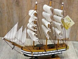 Maqueta de madera Velero Amerigo Vespucci en 3 tamaños