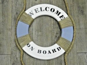 Salvavidas de pared Welcome (40 cm)