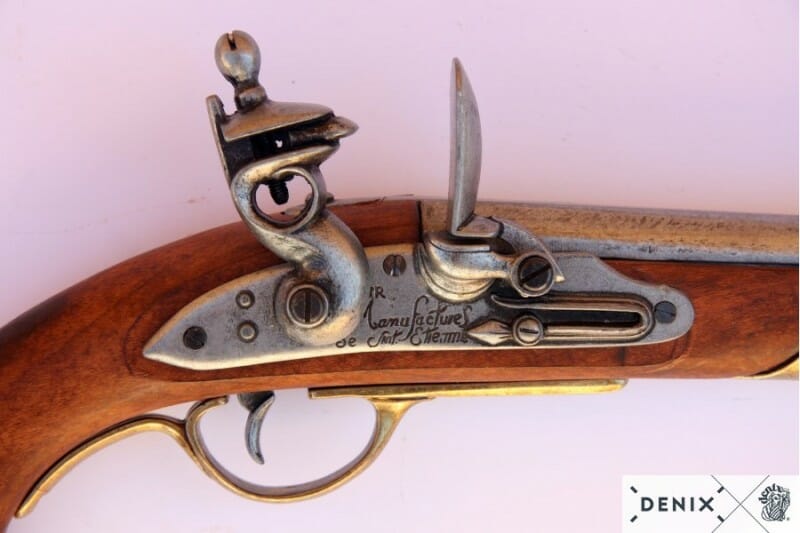 Assassin's Creed Pistol French Cavalry 1806 Napoleon Gold - Lady M Sardinia Assassin's Creed Pistol French Cavalry 1806 Napoleon Gold - Lady M Sardinia