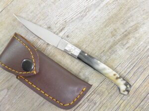 Pattada Knife Mouflon Horn Handle 8 cm (17.5 cm) blade