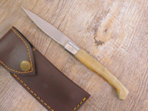 Pattada Knife Rough Mouflon Horn Handle (21cm)