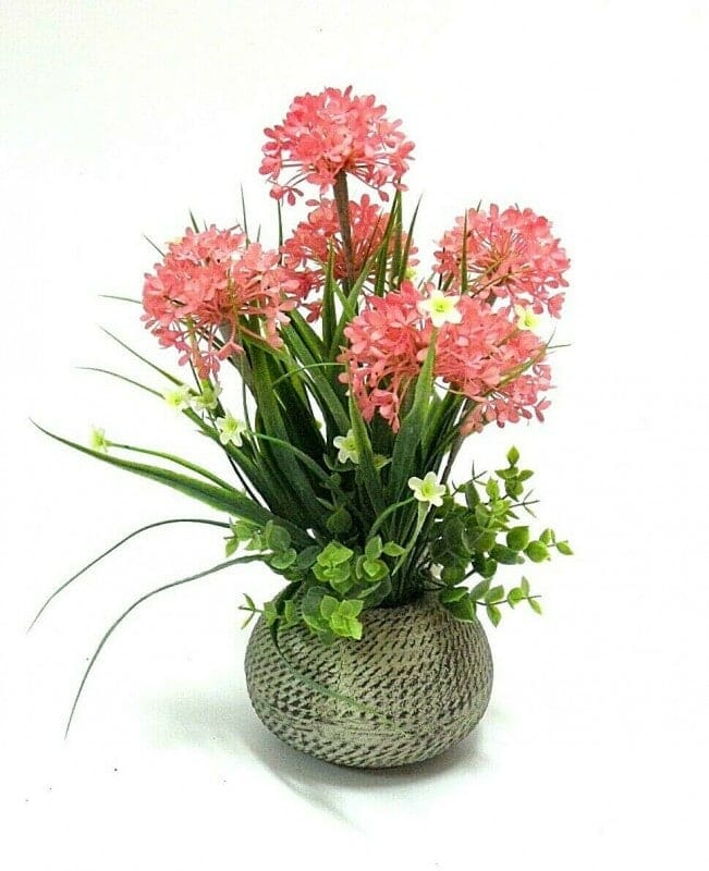 37 cm Hydrangea Plant In Vase Artificial Plant - Lady M Sardinia 37 cm Hydrangea Plant In Vase Artificial Plant - Lady M Sardinia