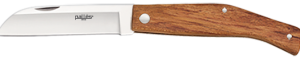 Coltello lametta palles manico legno lama  inox 7 cm