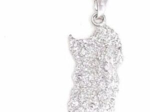 Charm Pendant Sardinia Mountains Silver filu&trama