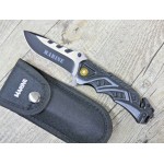 Coltello Serramanico Tattico Albainox Marine (20,5Cm)