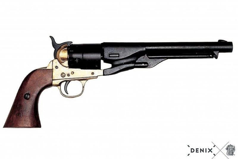 black COLT REVOLVER pistol 1886