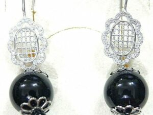 Orecchini Pendenti swarovski  Su Coccu Kokos Sabegia