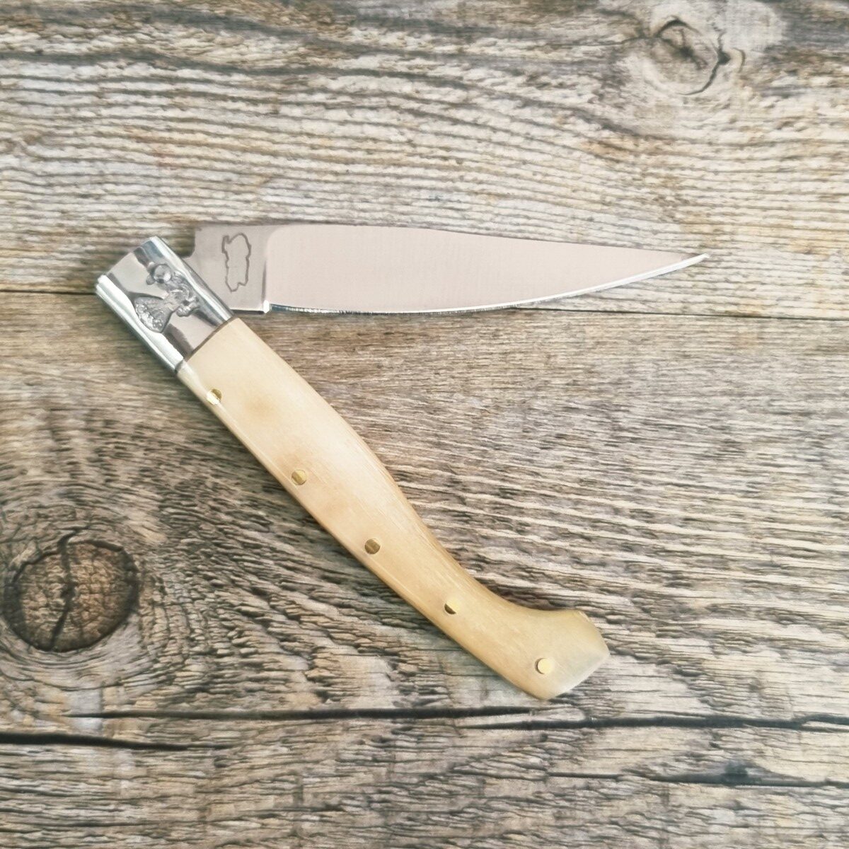 20260616_172226 Coltello Pattada Manico In Corno Di Montone Lama Da 8 Cm (17,5Cm) - Lady M Sardegna
