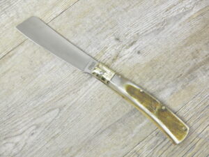 Coltello artigianale Lametta Pintus Corno Di bue grezzo (20cm)