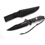Pugnale Coltello Con Fodero Da Caccia Pesca (29,5Cm) Horizon