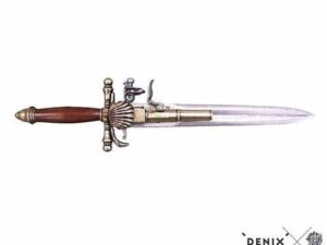 French dagger pistol 19th century 38 cm