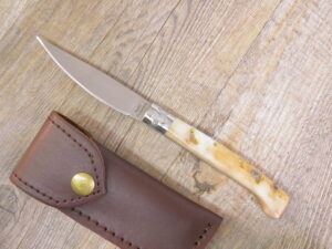 Pattada Knife Rough Mouflon Horn Handle (21cm)