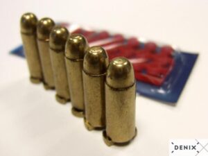 Detonating bullets x 6 pieces for 30 mm colt 45 revolver