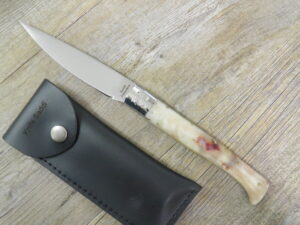 Coltello artigianale Pattada Manico in corno di muflone (27,5cm)