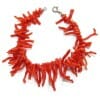 Bracciale Corallo a Rametti argento 925%°°