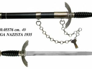 Daga oficial nazi Luftwaffe daga de metal (49cm)