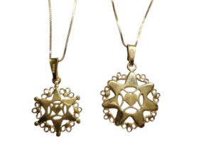 Collana Pendente Sella Sarda In Filigrana in 2 misure