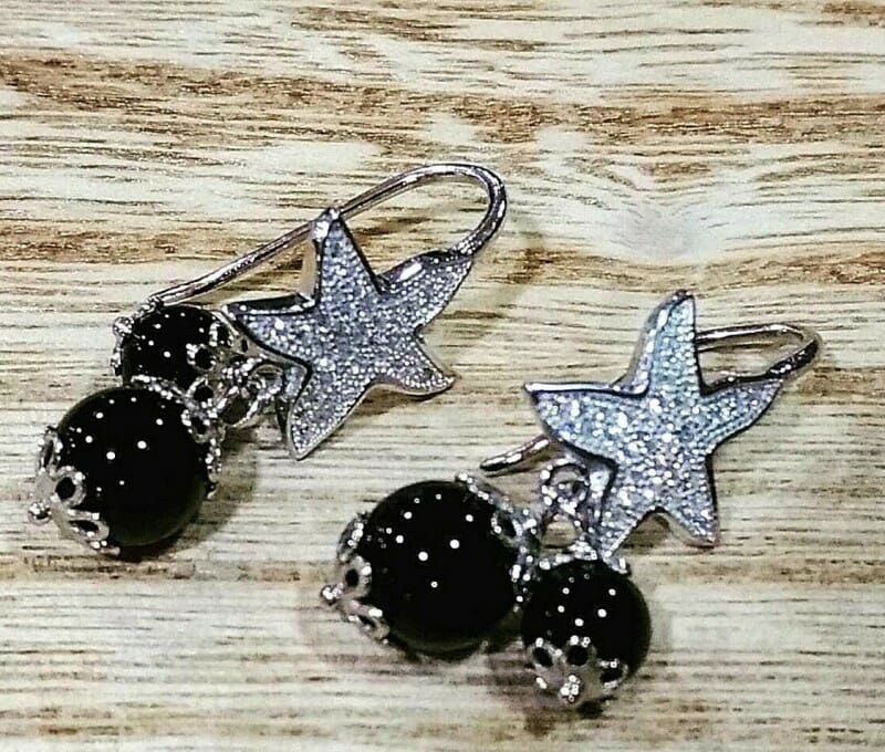 Pendientes Colgantes Swarovski Su Coccu Kokos Sabegia