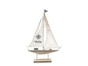 Sailboat Wooden Decoration