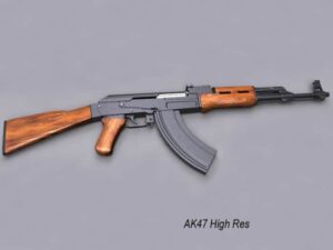 AK 47 Kalashnikov rifle Russian 1947