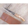 Arburesa craft knife blade forged from mouflon horn (20.5 cm)