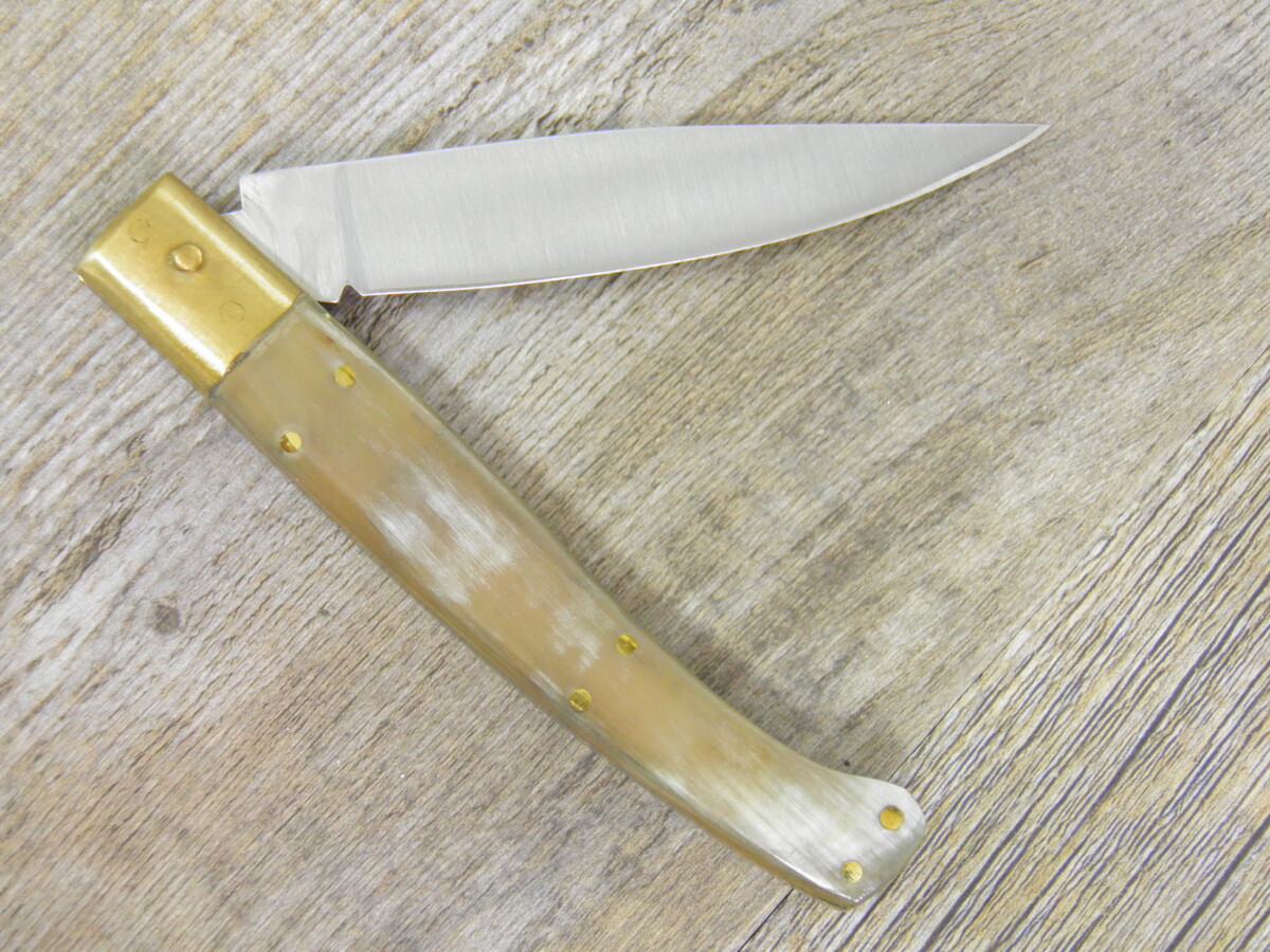 Olympus Digital Camera Pattada Knife Ox Horn Handle (20Cm) - Lady M Sardinia