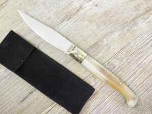 Coltello artigianale Pattada Brotzu Manico in Corno Di bue (20cm)