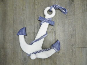 ANCORA DA parete APPENDINO legno corde (50Cm)