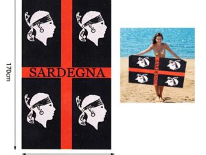 Telo Mare Spugna Gigante 4 Mori Sardegna 90 x 170 cm