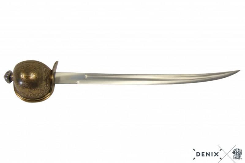 Denix-Sable-Pirata-Barbarossa-Hayreddin-1475-1546-La-Turchia-S-Xvi-1.Jpg Sciabola Pirata Barbarossa (77Cm) Denix - Lady M Sardegna
