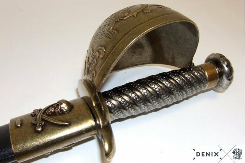 Denix-Sable-Pirata-Barbarossa-Hayreddin-1475-1546-La-Turchia-S-Xvi-3.Jpg Sciabola Pirata Barbarossa (77Cm) Denix - Lady M Sardegna