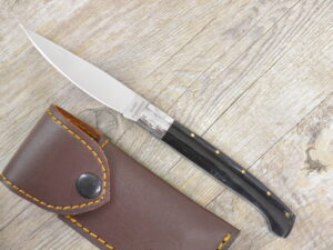 Coltello Pattada Manico in Corno Di bufalo nero  (21cm)