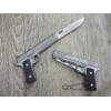 Knife Switchblade Keychain beretta Pistol (13cm)