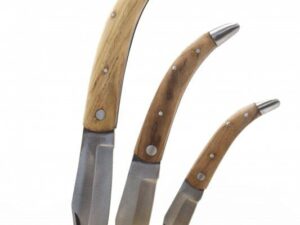 Wooden switchblade knife 3 sizes