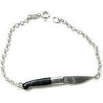 Bracciale Coltello Sardo Pattada In Argento
