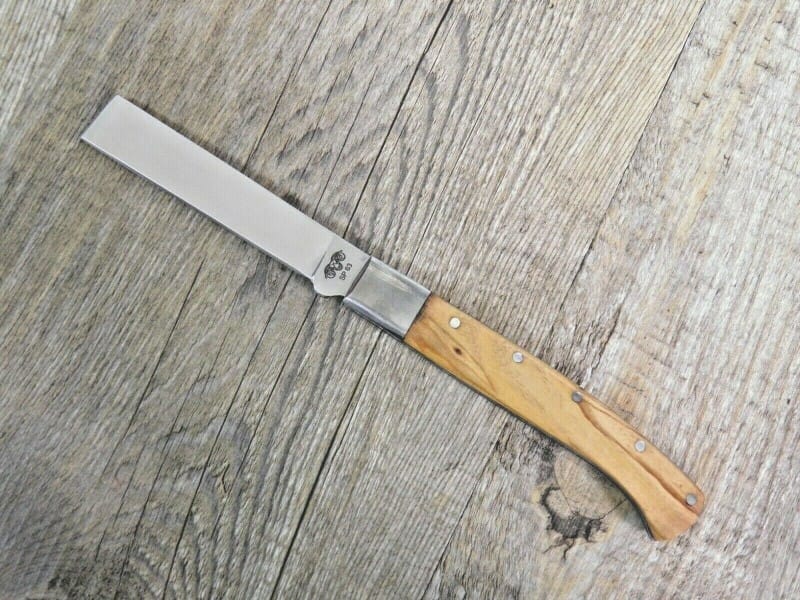 Serrated Razor Blade Knife (18Cm) - Lady M Sardinia Coltello Lametta Da Innesto Serramanico (18Cm)