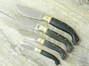 Cuchillo Arburesa con mango de resina negra