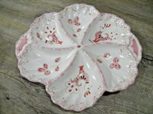 Antipasto shell centrepiece Pavoncella (34 X 4.5 cm) 3 colours of your choice