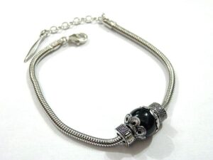 Pulsera De Plata En Coccu Kokos Sabegia Tipo Pandora Filu&Trama