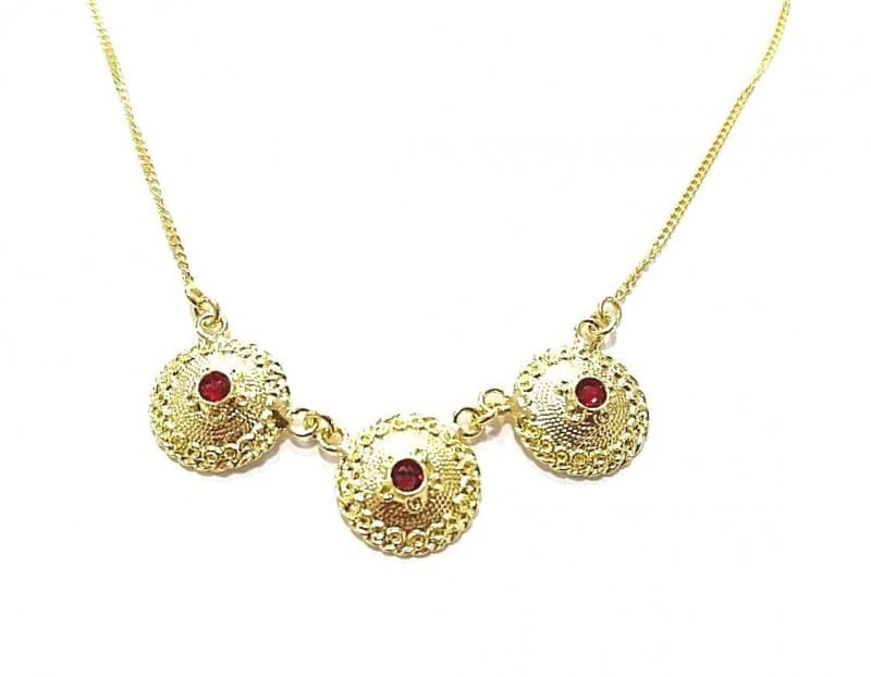 Collana Girocollo Bottoni Sardi Grandi