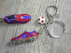 Portachiavi scarpa squadra CAGLIARI calcio pallone